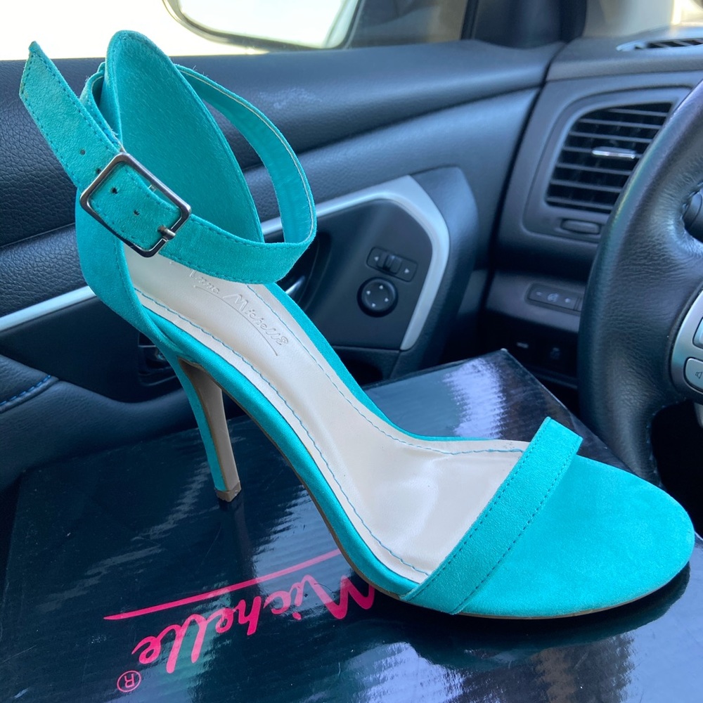 Tarquise open toe heel!